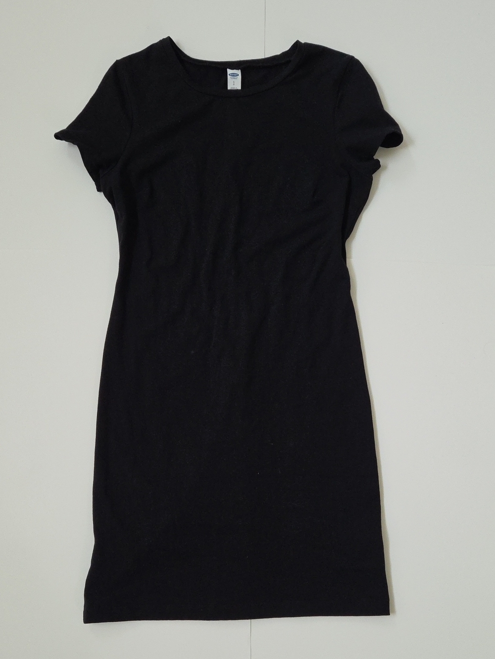 Old Navy Classic Black Short-Sleeve Sheath Dress